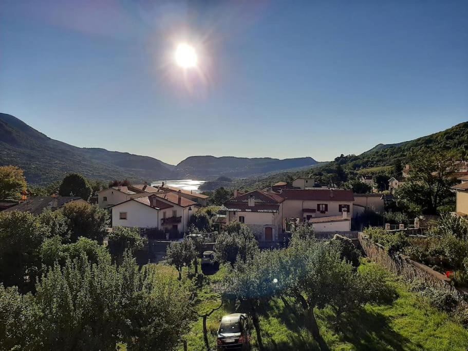 Casa Con Vista Lago, Civitella Alfedena Extérieur photo